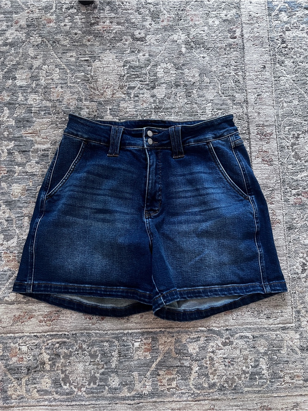 Judy Blue Classic Dark Wash Denim Shorts size 1XL New Without Tags